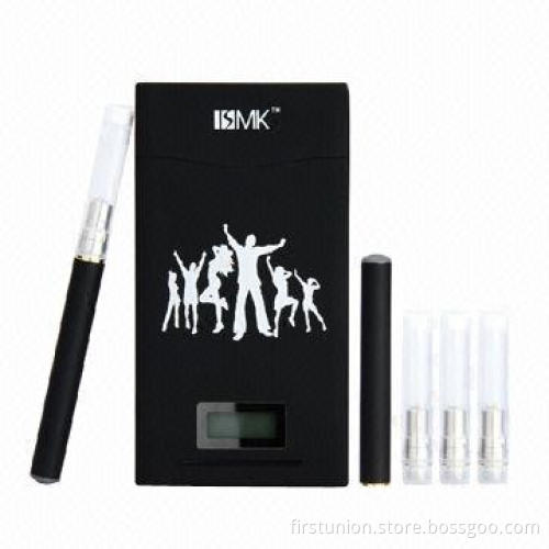 Electronic Cigarette Case, 300 Puffs for Each Cartomizer with LED Display of Battery Power